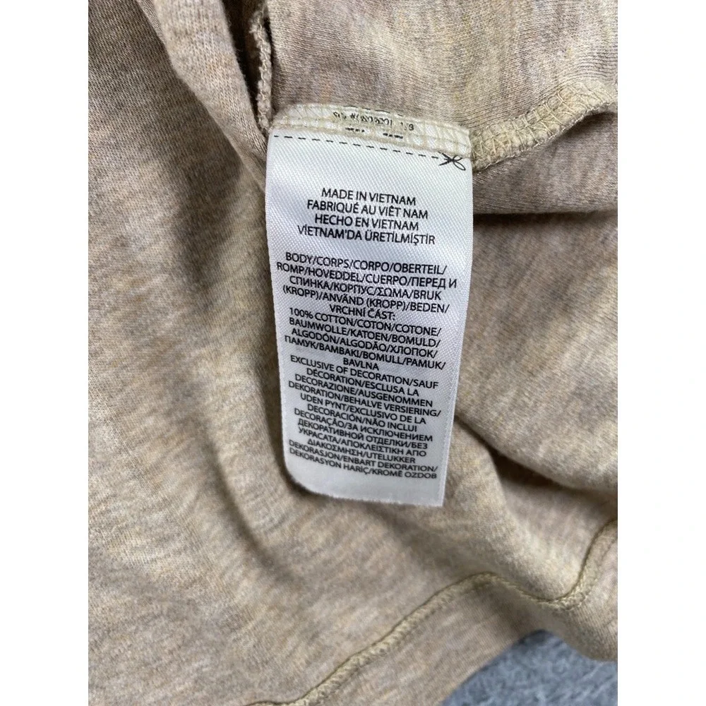 Polo Ralph Lauren Polo Shirt Mens 2XL XXL Beige Long Sleeve Cotton Flesh Pony